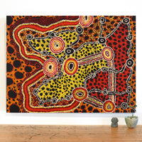 Aboriginal Art by Renita Stanley, Minyma Kutjara Wingellina, 80x60cm - ART ARK®