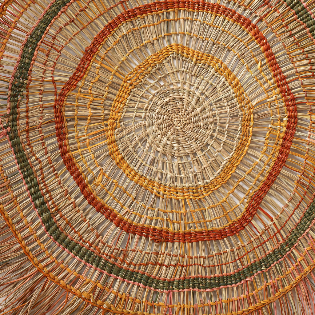Raylene Gaykamangu - Woven Mat, 130cm