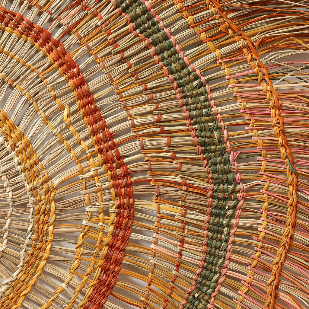 Raylene Gaykamangu - Woven Mat, 130cm