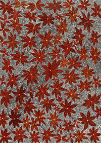 Aboriginal Artwork by Reanne Nampijinpa Brown, Pamapardu Jukurrpa (Flying Ant Dreaming) - Warntungurru, 107x76cm