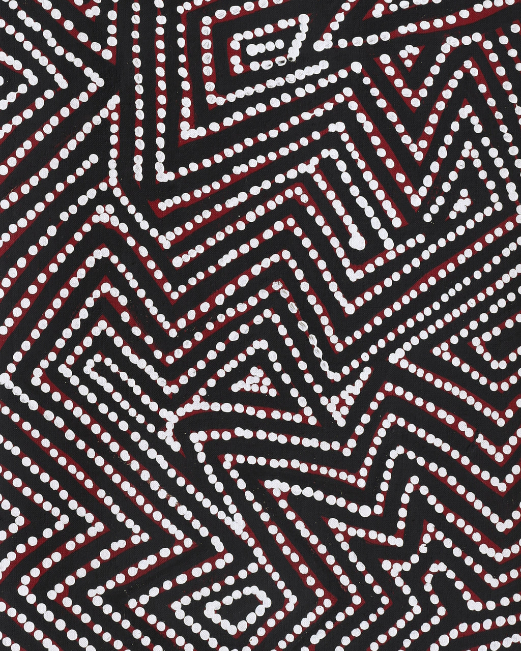 Reanne Nampijinpa Brown, Pamapardu Jukurrpa (Flying Ant Dreaming) - Warntungurru, 107x30cm