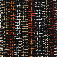 Aboriginal Art by Reanne Nampijinpa Brown, Pamapardu Jukurrpa (Flying Ant Dreaming) - Warntungurru, 152x30cm - ART ARK®