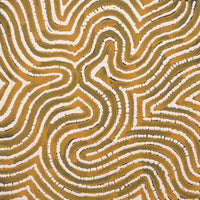 Aboriginal Artwork by Reanne Nampijinpa Brown, Pamapardu Jukurrpa (Flying Ant Dreaming) - Warntungurru, 30x30cm