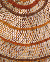 Aboriginal Artwork by Rebecca Buwarr Baker, Woven Mat, 180cm