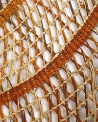 Aboriginal Artwork by Rebecca Buwarr Baker, Woven Mat, 180cm