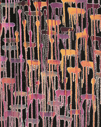 Aboriginal Artwork by Renae Nelson, Mamungari, 102x71cm