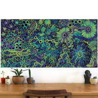 Aboriginal Artwork by Renae Nelson, Mamungari, 122x61cm