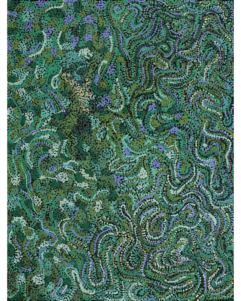 Aboriginal Artwork by Renae Nelson, Ngayuku Ngura, 120x91cm