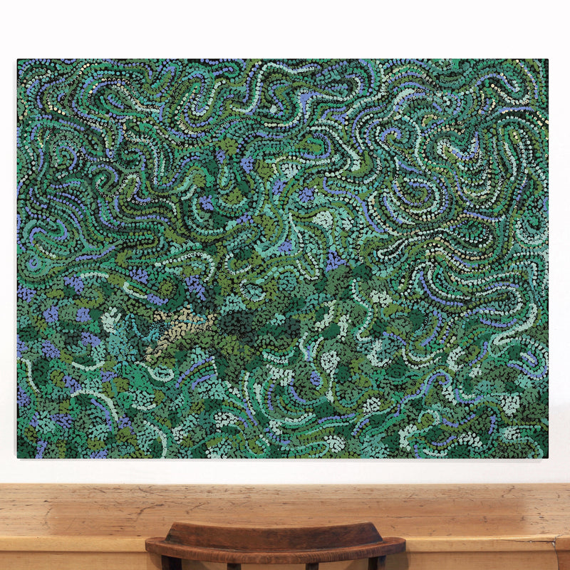 Aboriginal Artwork by Renae Nelson, Ngayuku Ngura, 120x91cm