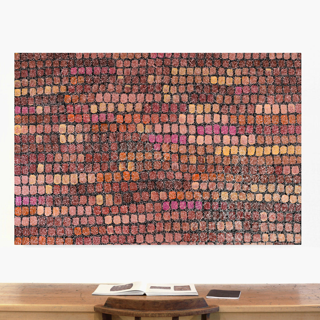 Aboriginal Artwork by Renae Nelson, Mamungari, 150x100cm