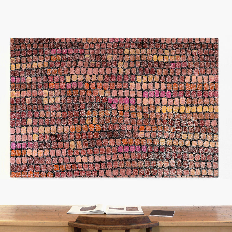Aboriginal Artwork by Renae Nelson, Mamungari, 150x100cm
