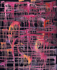 Aboriginal Artwork by Renae Nelson, Mamungari-nya, 148x122cm