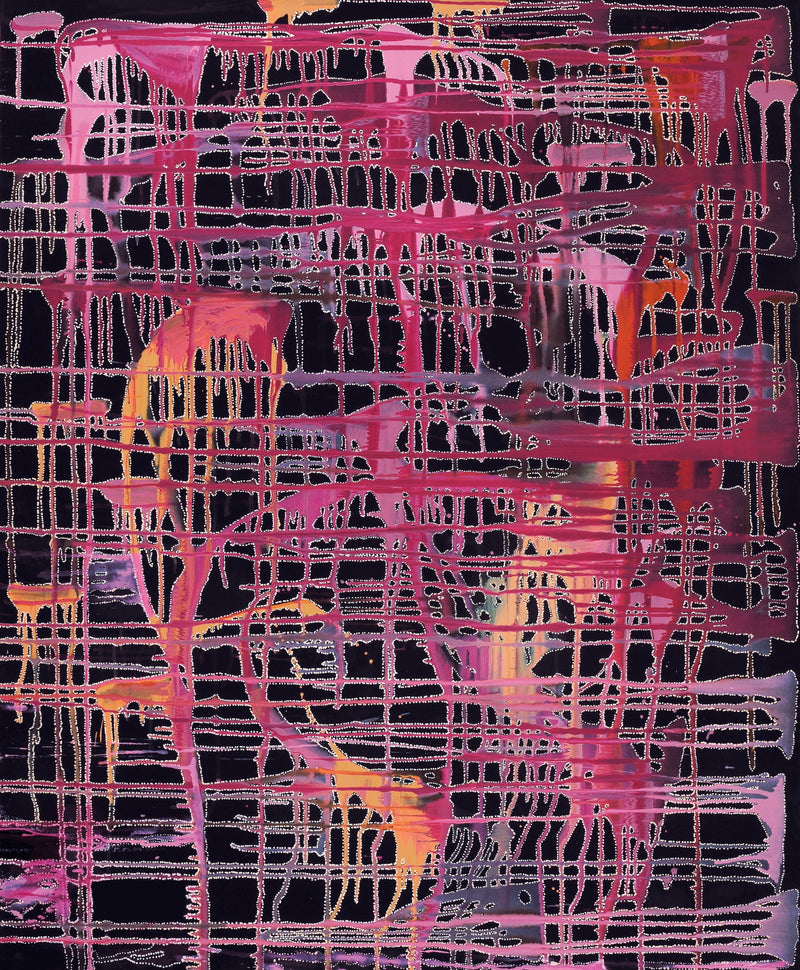 Aboriginal Artwork by Renae Nelson, Mamungari-nya, 148x122cm