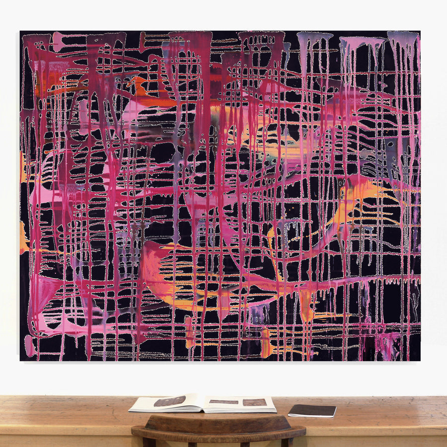Aboriginal Artwork by Renae Nelson, Mamungari-nya, 148x122cm