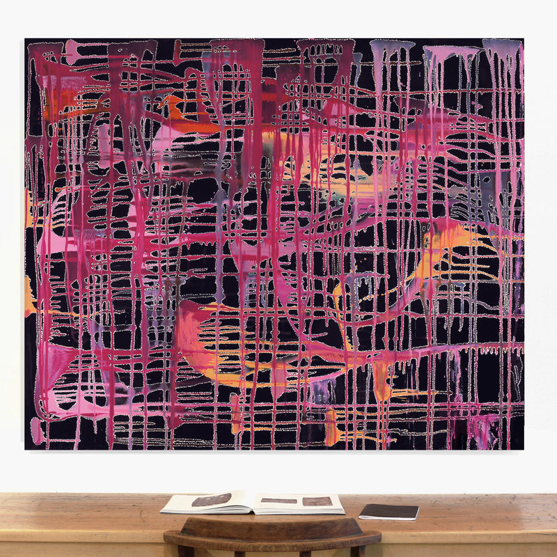 Aboriginal Artwork by Renae Nelson, Mamungari-nya, 148x122cm