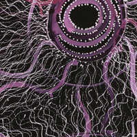 Aboriginal Artwork by Renae Nelson, Mamungari, 92x66cm
