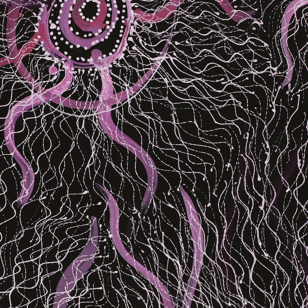 Aboriginal Artwork by Renae Nelson, Mamungari, 92x66cm
