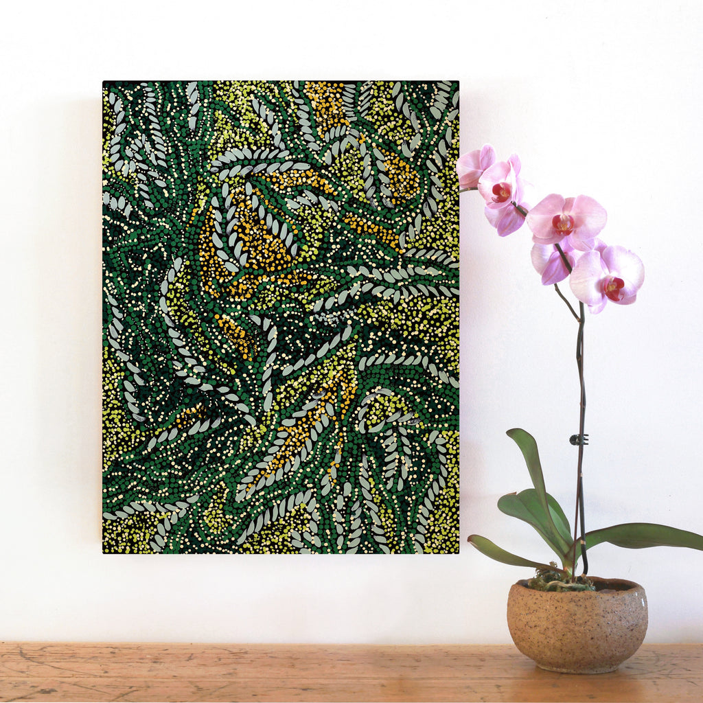 Aboriginal Artwork by Renae Nelson, Irmangka Irmangka, 61x46cm