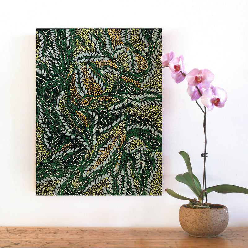 Aboriginal Artwork by Renae Nelson, Irmangka Irmangka, 61x46cm