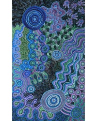 Renae Nelson, Mamungari, 200x122cm