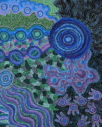 Renae Nelson, Mamungari, 200x122cm