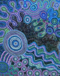 Renae Nelson, Mamungari, 200x122cm