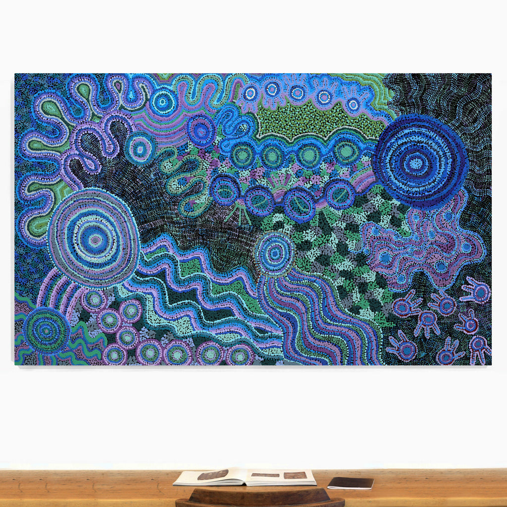 Renae Nelson, Mamungari, 200x122cm