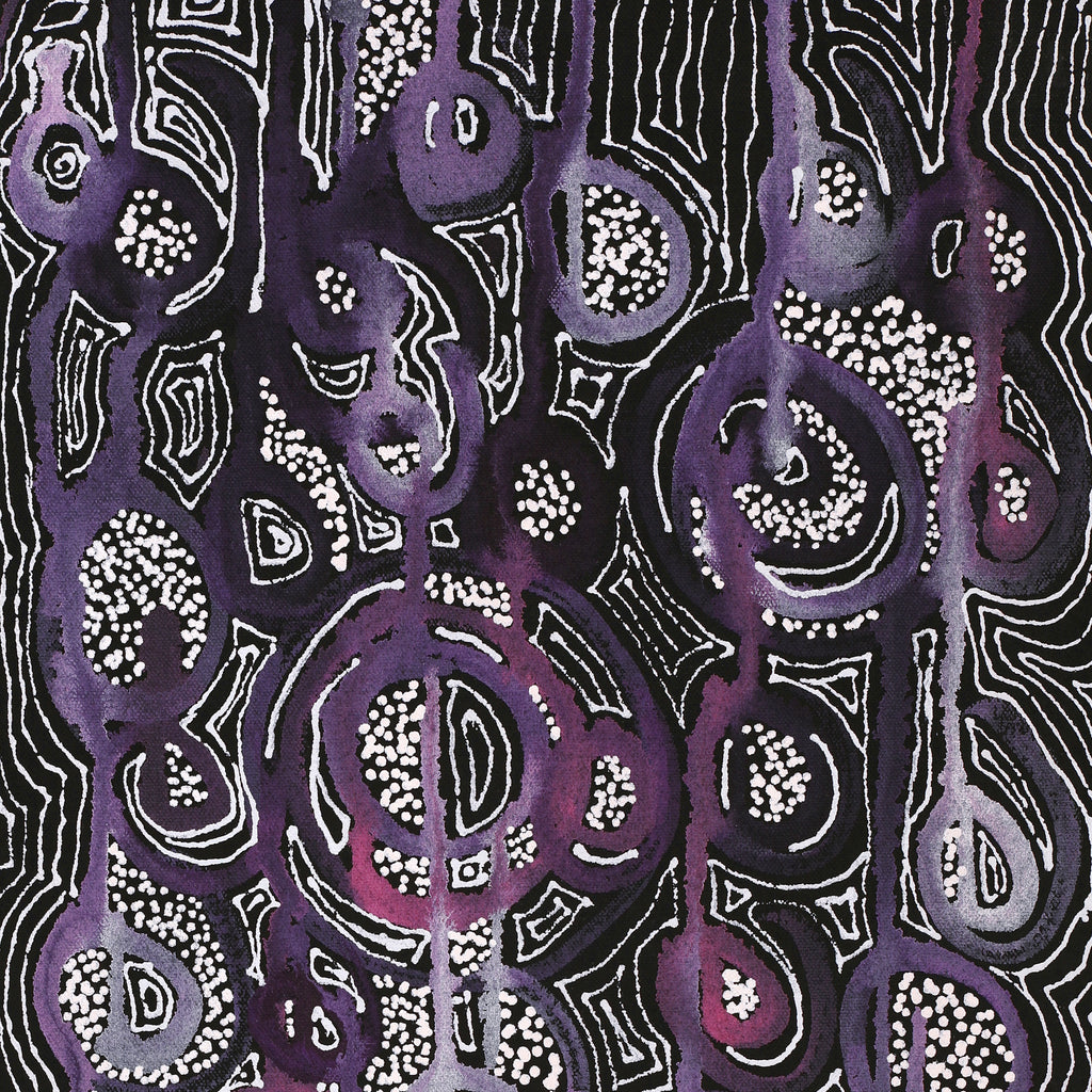 Aboriginal Artwork by Renae Nelson, Mamungari, 61x30cm