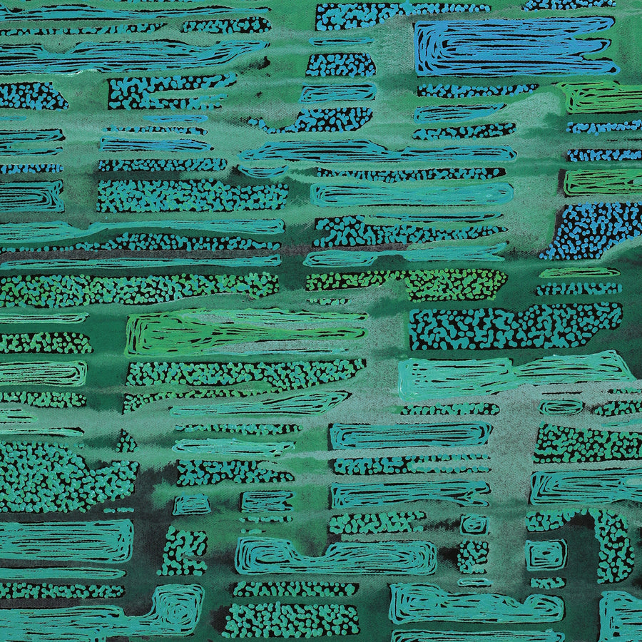 Aboriginal Artwork by Renae Nelson, Mamungari, 61x43cm