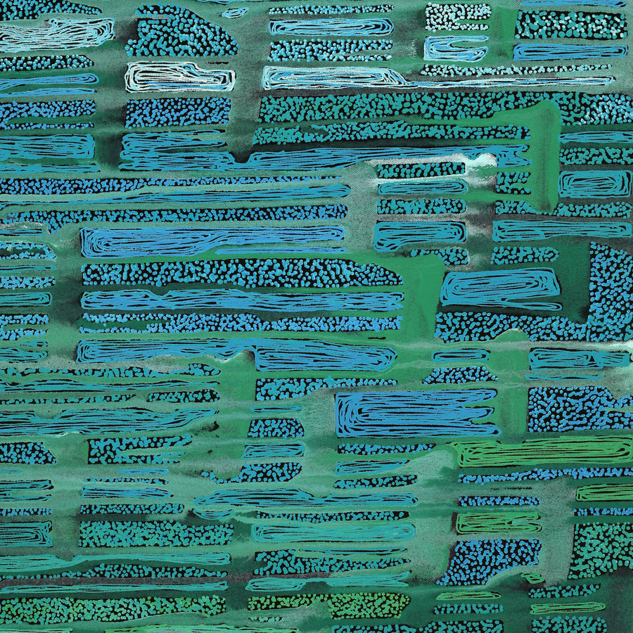 Aboriginal Artwork by Renae Nelson, Mamungari, 61x43cm