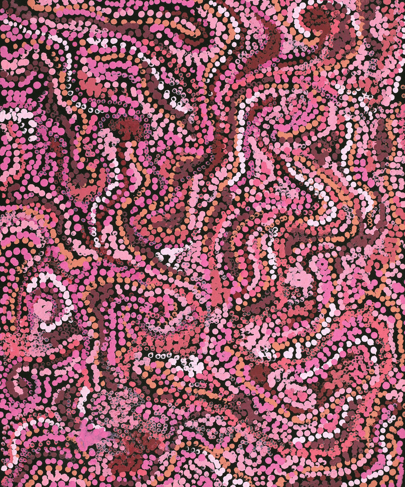Aboriginal Artwork by Renae Nelson, Mamungari, 60x50cm
