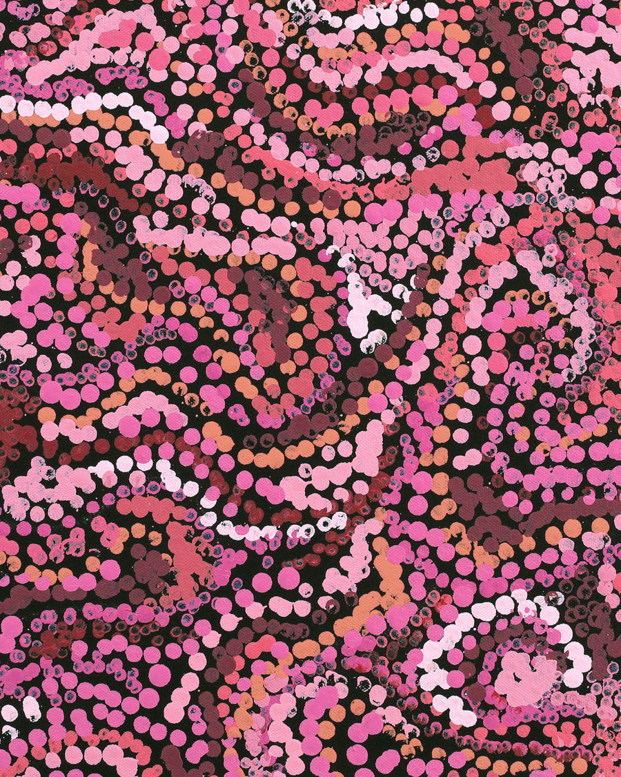 Aboriginal Artwork by Renae Nelson, Mamungari, 60x50cm