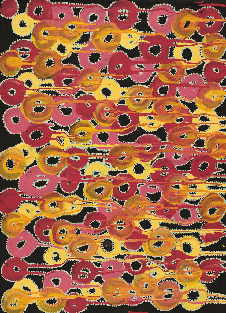 Aboriginal Artwork by Renae Nelson, Mamungari, 61x44cm