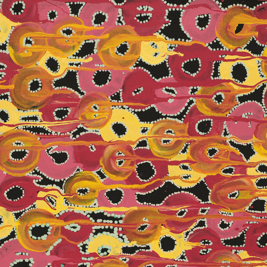Aboriginal Artwork by Renae Nelson, Mamungari, 61x44cm