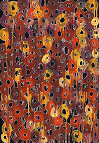 Aboriginal Artwork by Renae Nelson, Mamungari, 102x71cm