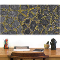 Aboriginal Artwork by Renelle Napanangka McCormack, Pikilyi Jukurrpa (Vaugn Springs Dreaming), 91x46cm