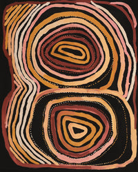 Aboriginal Artwork by Renita Stanley, Minyma Kutjara Wingellina, 150x120cm