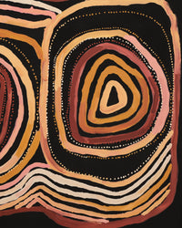 Aboriginal Artwork by Renita Stanley, Minyma Kutjara Wingellina, 150x120cm