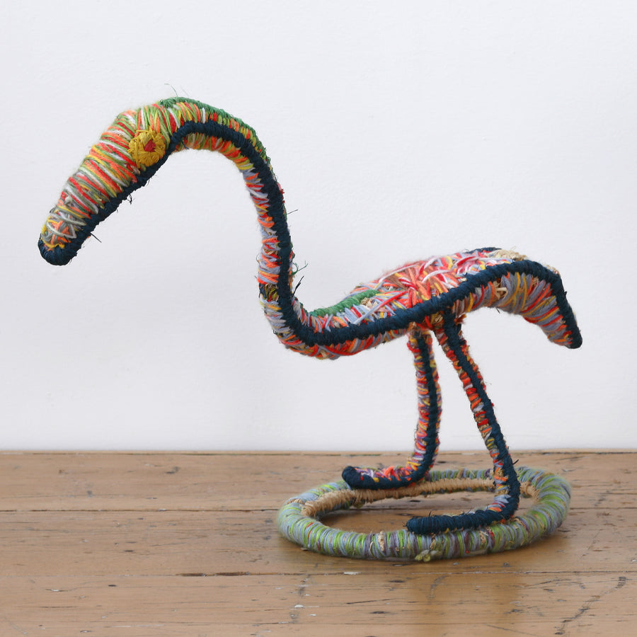 Aboriginal Artwork by Rita Rolley - Tjanpi Tjulpu (bird) Sculpture