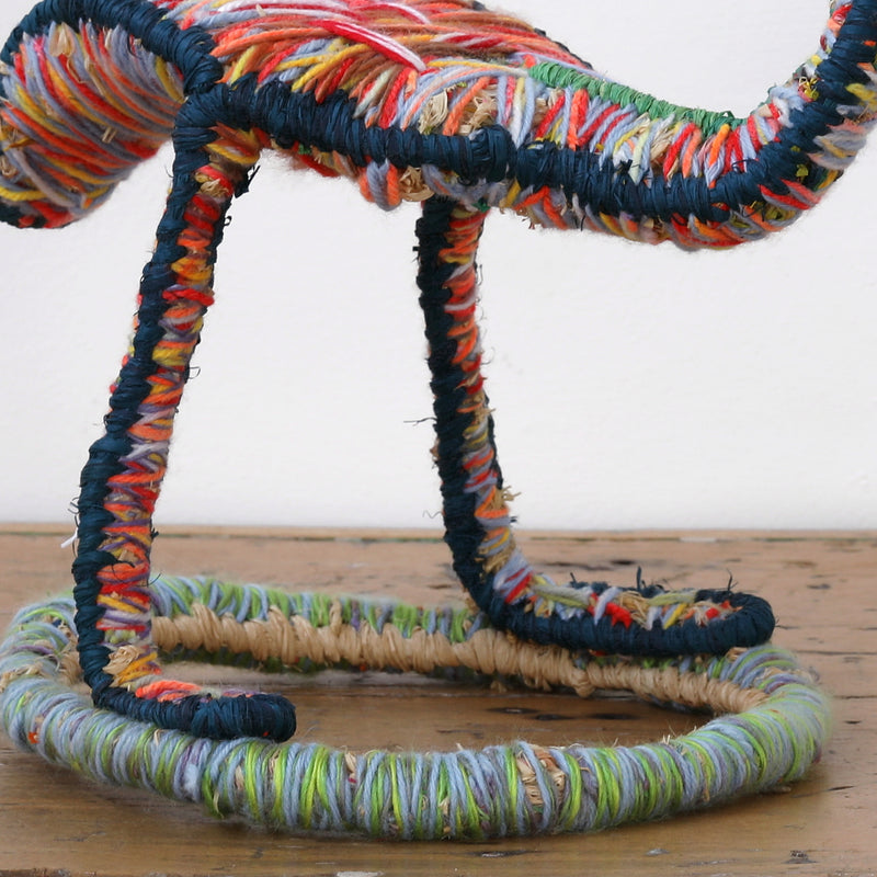 Aboriginal Artwork by Rita Rolley - Tjanpi Tjulpu (bird) Sculpture