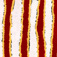 Aboriginal Artwork by Roschelle Nampijinpa Major, Warna Jukurrpa (Snake Dreaming), 91x61cm
