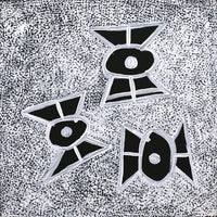 Aboriginal Artwork by Roseanne Napangardi Wheeler, Patterns of the Landscape around Yuendumu, 30x30cm