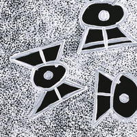 Aboriginal Artwork by Roseanne Napangardi Wheeler, Patterns of the Landscape around Yuendumu, 30x30cm