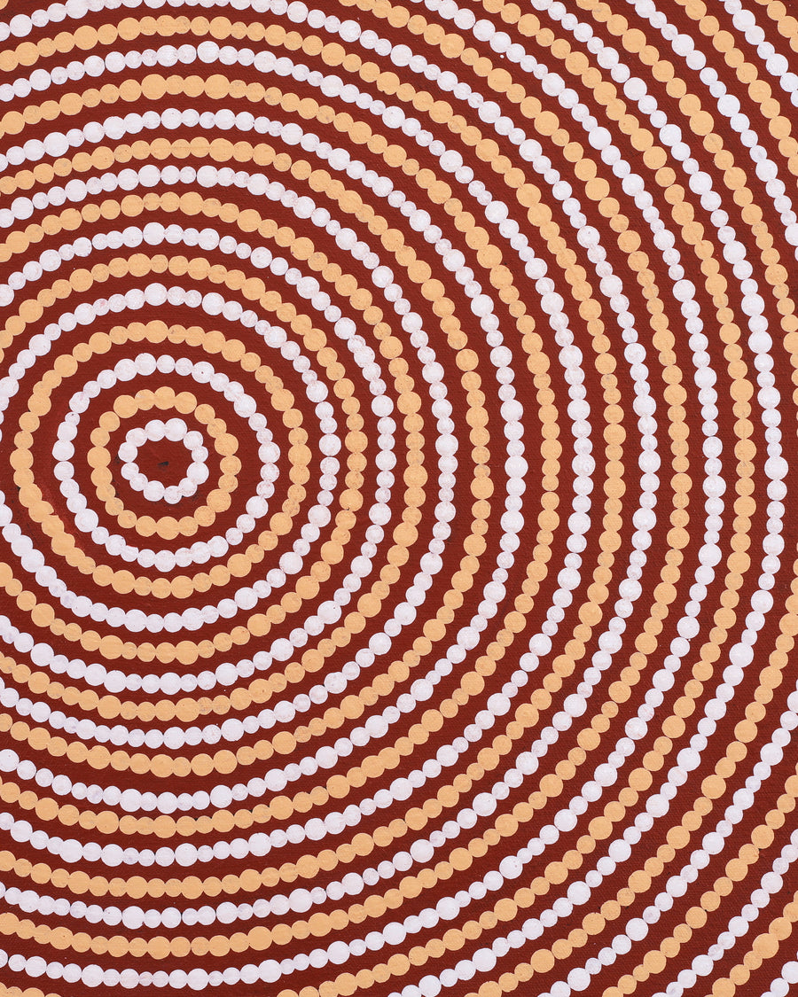 Aboriginal Artwork by Rosita Ward,Tali Tjuta - Patjarr WA, 46x30cm
