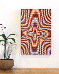 Aboriginal Artwork by Rosita Ward,Tali Tjuta - Patjarr WA, 46x30cm