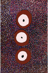 Aboriginal Artwork by Rowena Nelson, Ninuku Tjukurpa, 71x46cm