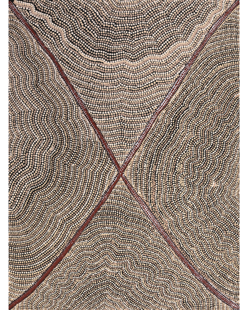 Aboriginal Artwork by Ruth Wayne, Ngayuku Ngura, 102x76cm