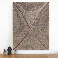 Aboriginal Artwork by Ruth Wayne, Ngayuku Ngura, 102x76cm
