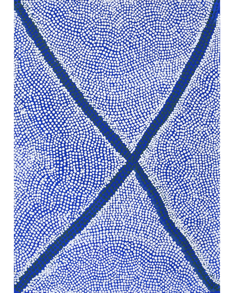 Aboriginal Artwork by Ruth Wayne, Ngayuku Ngura, 61x44cm