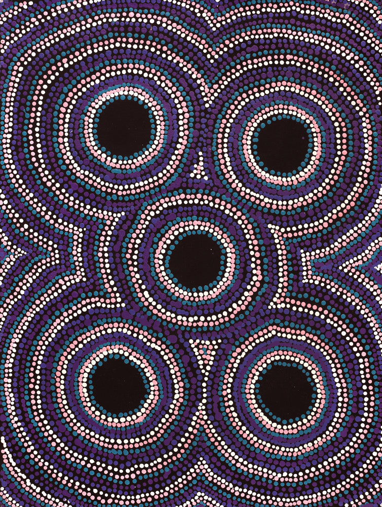 Aboriginal Artwork by Ruth Wayne, Walka, 61x46cm